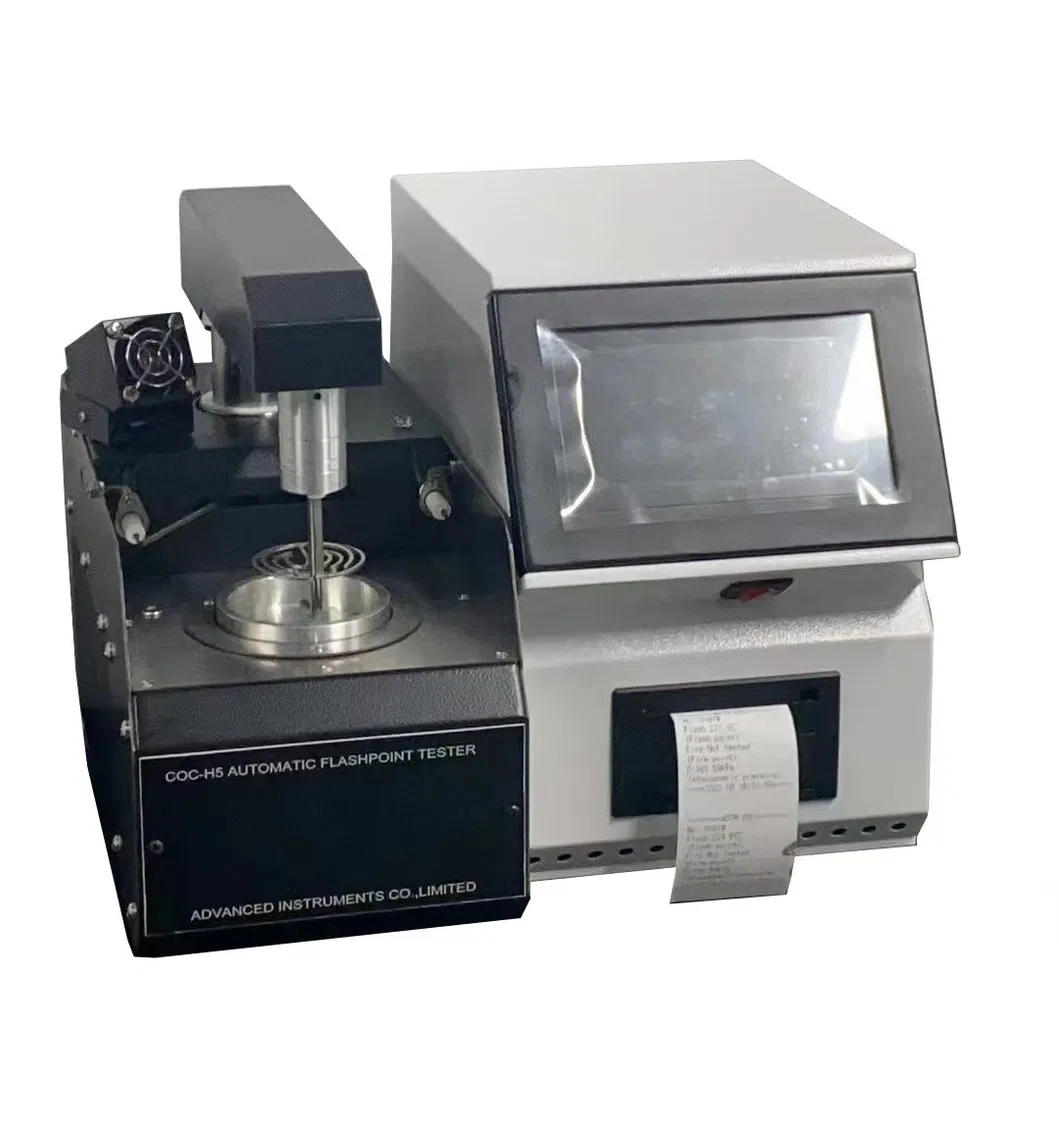 ASTM D92 Volledig automatische Cleveland Open Cup Flash Point tester met LCD scherm 0