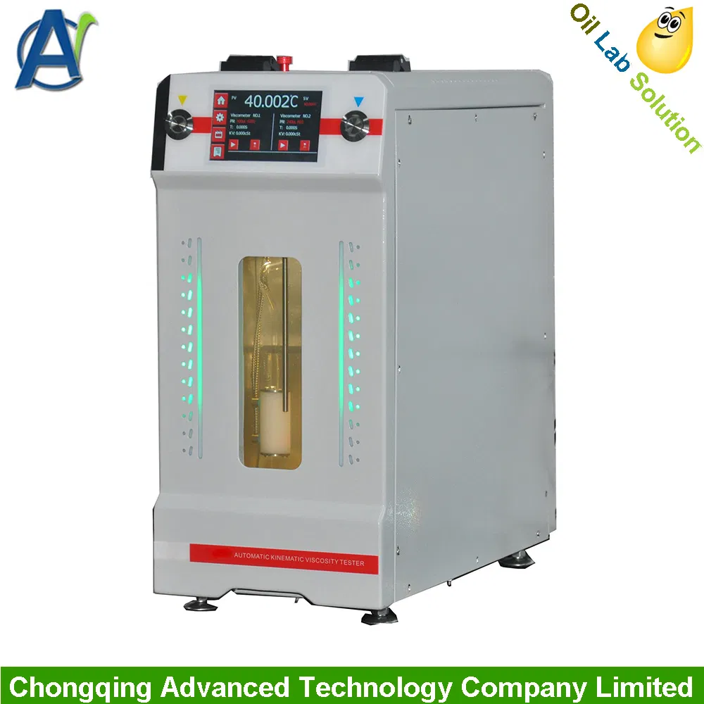 ASTM D7279 Automatische snel berekende viscositeitsindex Kinematische Houillonviscometer voor transparante en ondoorzichtige vloeistoffen. 0