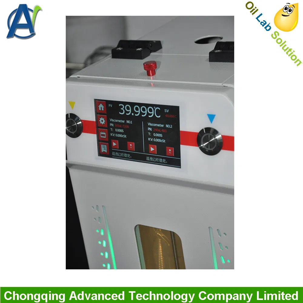 ASTM D7279 Automatische snel berekende viscositeitsindex Kinematische Houillonviscometer voor transparante en ondoorzichtige vloeistoffen. 2
