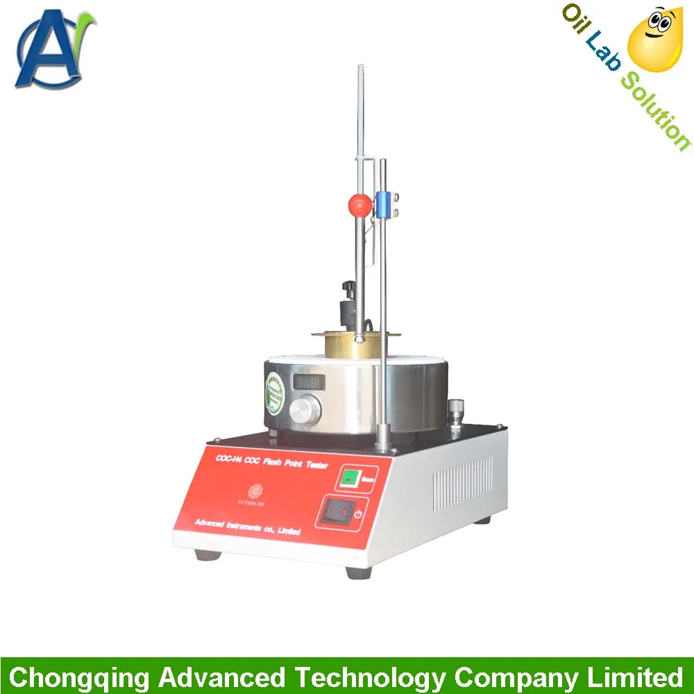 ASTM D92 smeerolie Cleveland Open Cup Flash Point en ontsteking punt Test Machine 0