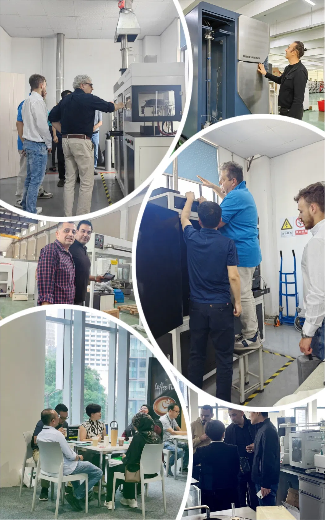 ASTM E648 ISO 9239-1 Onderzoeksapparatuur voor vloerstralingspanelen voor vloermaterialen 4