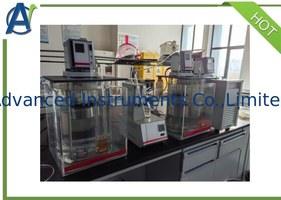 Lubricating Oil Flowability Tester Complies with DIN51568 GB/T 12578 Lubricant Low Temperature Fluidity Test Equipment