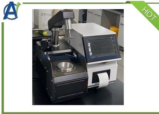 Automatische Cleveland Open Cup Flash Point Analysator van ASTM D92 de volledig