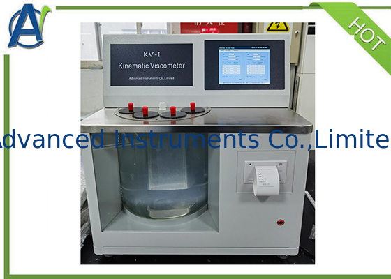 De Automatische Kinematische Viscositeitsmeter van ASTM D445 voor Smeerolie het Testen