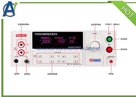 De Test HV Kit Withstand Voltage Test Equipment van 5KV 10KV AC gelijkstroom Hipot